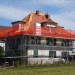 Echafaudages travaux toiture