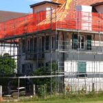 Echafaudages travaux toiture