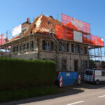 Echafaudages travaux toiture