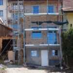 Echafaudages facades Romont