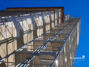 Echafaudages clocher Vaulruz Fribourg
