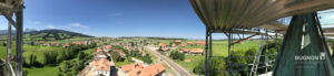 Echafaudages clocher Vaulruz Fribourg