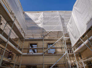 Echafaudage Toiture provisoire Romont