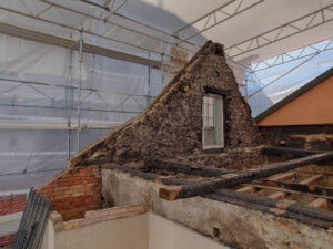 Echafaudage Toiture provisoire Romont