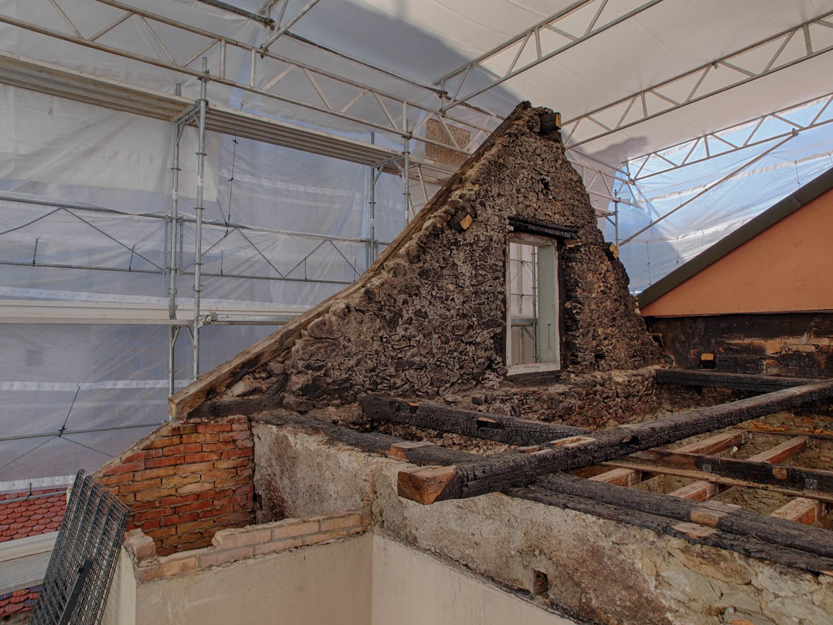 Echafaudage Toiture provisoire Romont 10
