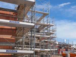 Echafauages villa en construction Châtel-St-Denis