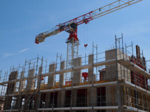 Echafaudage chantier HRS Moudon