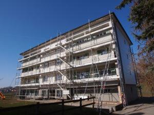 Echafaudages assainissement façades