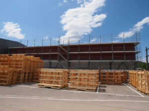 Echafaudages chantier construction Romont