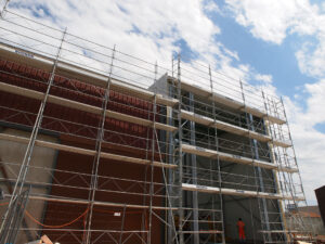 Echafaudages chantier construction Romont