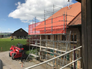Echafaudages ferme Route de Fribourg