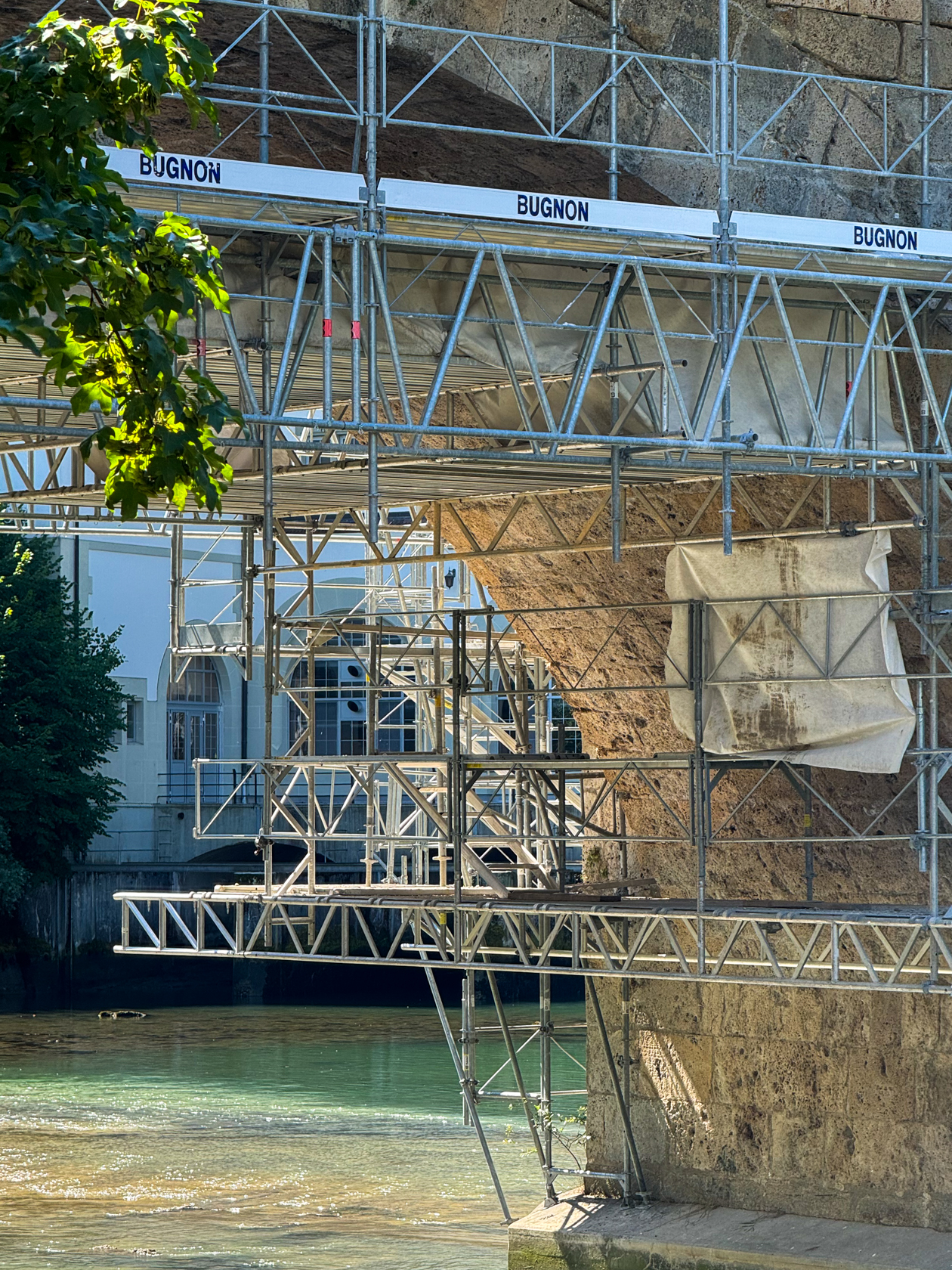 Pont du Milieu à Fribourg