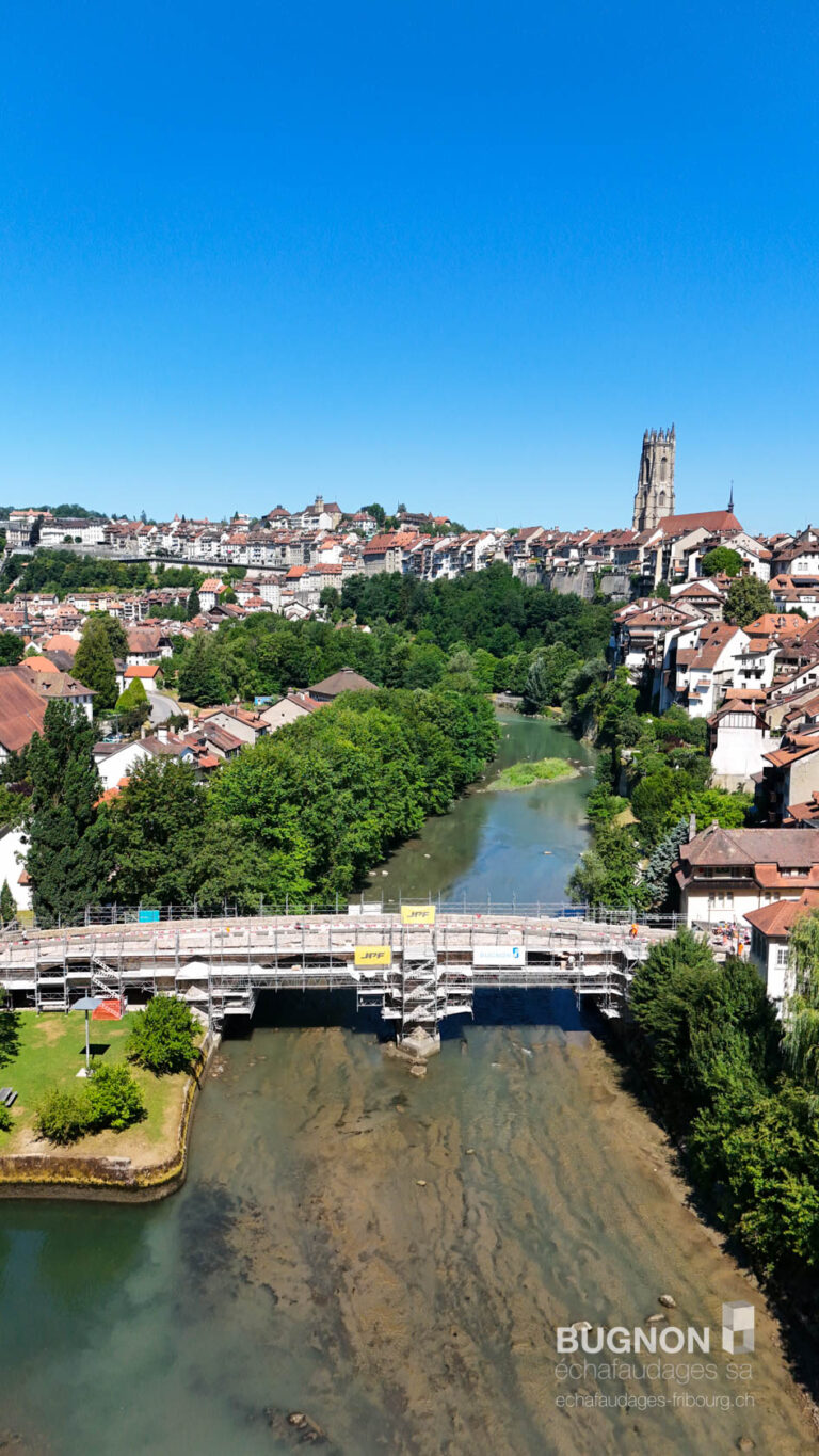 Pont du Milieu et patrimoine de Fribourg